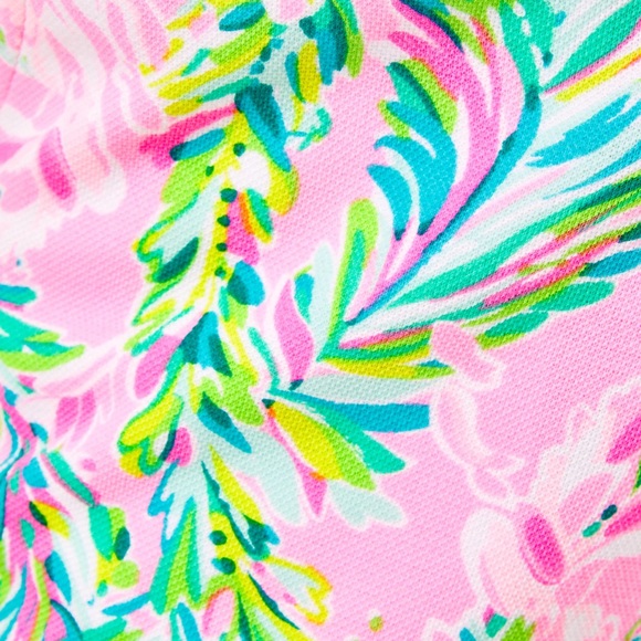 LILLY PULITZER Buttercup Stretch Shorts Scalloped - Picture 8 of 9